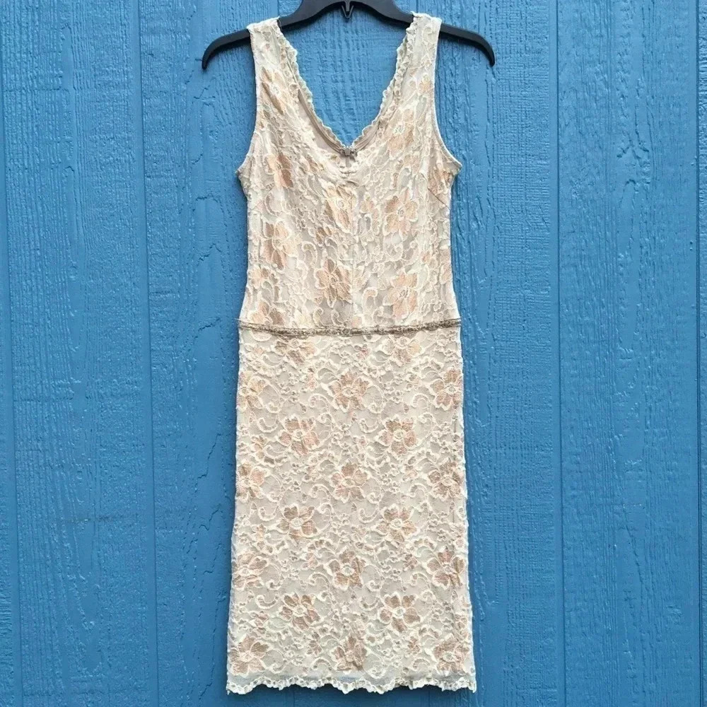 Alexia Admor White Floral Lace Sleeveless Dress Size Small S Nwt — image 2 of 6